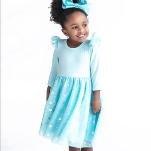 Blue Tulle Dress - size 2T